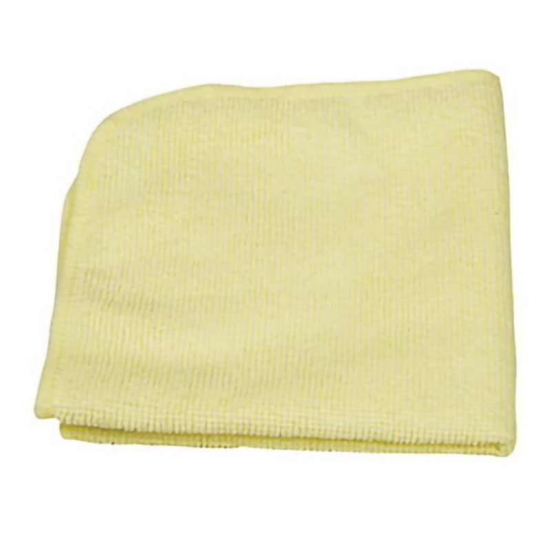 Microfiber Terry Towel 12"x12" Yellow 12/PK
